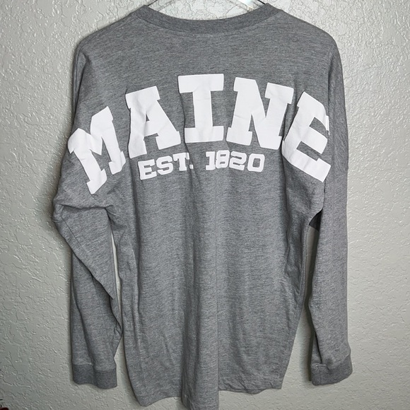 MAINE Spirit Long Sleeve T Shirt - Picture 2 of 5